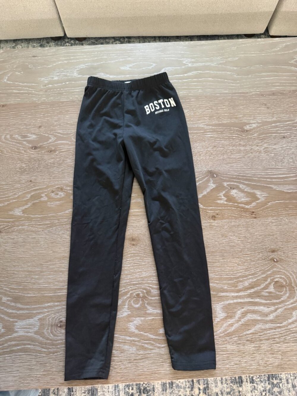 Girls SHEIN 2 piece sweatshirt leggings outfit set Boston beyond self size 9Y - Picture 2 of 3